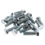 5/8" UNF x 2" Zinc Plated 8.8 HT Setscrews 25 Pack