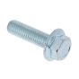 Metric HT Flanged Setscrews, Grade 8.8, Zinc Plated, M10 x 35 - Pack of 50