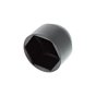 Nut Cap M12 (Black) - Pack of 50