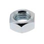 Metric Steel Nuts, Zinc Plated, Size: M14. Pack of 50