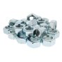 Metric Steel Nuts, Zinc Plated Size: M20 - Pack of 25
