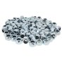 Metric Nylon Insert Locking Nut, 'P' Zinc Plated, Size: M10. Pack of 100