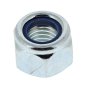 Metric Nylon Insert Locking Nut, 'P' Zinc Plated, Size: M12. Pack of 100