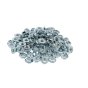 Metric Serrated Flange Nuts, Zinc Plated, Size: M5. Pack of 100