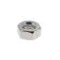 Metric Stainless Steel Plain Nuts, Size: M6 - Pack of 100