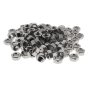 Metric Stainless Steel Plain Nuts, Size: M6 - Pack of 100