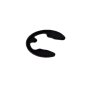 E Retainer Clip 6mm Single - Fastener for Shafts