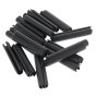 Metric Spring Steel Roll Pins, Diameter: 6mm x Length: 40mm - Pack of 25