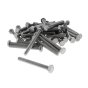 M10 x 90mm A2 Hexagon Head Stainless Steel DIN 933 Setscrews 50 Pack