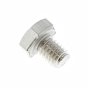 M6 x 8mm A2 Hexagon Head Stainless Steel DIN 933 Setscrews (100 Pack)