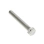 M5 x 40mm A2 Hexagon Head Stainless Steel DIN 933 Setscrews 200 Pack