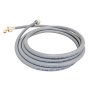 Ext. Inlet Water Hose 3M Straight Screw to 90 Deg fits Washing Machines