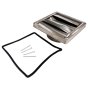 Wall Outlet Vent 125mm Stainless Steel for Home Extractors