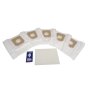 Synthetic Dust Bags & Motor Filter for Electrolux Upright & Cylinder Vacuums - 900 196 139/1