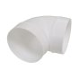 Elbow Bend Ducting 90 Deg 3.9"/100mm for Universal Extractor Hose