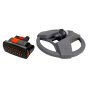 Oscillating Water Sprinkler Adjustable Range 3m - 18m Fits Gardena Systems