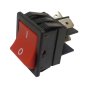 On/Off Switch Red Rocker for Numatic Henry Micro, Henry Extra - 220552