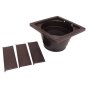 Wall Outlet Vent Gravity Flaps 4"-5" Hose fitting for Tumble Dryer & Extractor Appliances