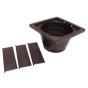 Wall Outlet Vent Gravity Flaps 4"-5" Hose fitting for Tumble Dryer & Extractor Appliances