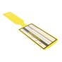 Awaiting Checks Yellow Loop Through Waterproof Tags 100 PK