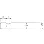 Breaker Point 680mm for Case CB370 Rig Mounted Hydraulic Pecker