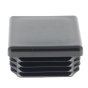 Polished End Cap for 1.5” Square Tube, Size: 38.0 x 38.0mm