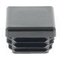 Polished End Cap for 1” Square Tube, Size: 25.4 x 25.4mm