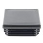 Polished End Cap for 2” Square Tube, Size: 50.8 x 50.8mm