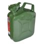 Steel Jerry Can (Jerrican) - Metal 5 Litre - Green