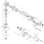 Makita 9505BH Main Assembly