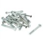 M14 x 100 Zinc Plated 8.8 Steel Bolt 25 Pack