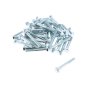 M8 x 55 Zinc Plated Steel Bolt Pack Of 50
