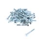 M8 x 50 Zinc Plated 8.8 Steel Bolt 50 Pack