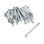 M12 x 120 Zinc Plated 8.8 Steel Bolt - Pack of 25