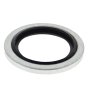 Hydraulic Sealing Washer 3/8" BSP Bonded Rubber Centre