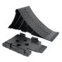 Small Wheel Chock and Holder Complete Kit for Trailers