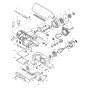 Makita 9901 Belt Sander Assembly