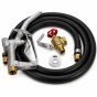 Diesel Fuel Hose Assembly with Nozzle and Fittings - 3 Metre