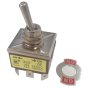 Toggle Switch 3PDT - 15A/240V - 9 Terminals - Blade