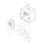 Fan Assembly for Husqvarna A 600
