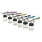 Air Brush Kit 12pc Suction Feed Sealey Part No. AB935