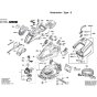 Lawnmower Assembly for Bosch