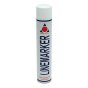 Permanent Line Marking Spray, Colour: White Aerosol Line Marker 750ml Aerosol Can