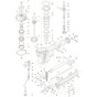Makita AF600 Main Assembly