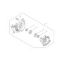 Crankcase for Shindaiwa AH243S-LW