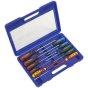 Screwdriver Set with Carry-Case 11pc GripMAX Sealey Part No. AK4303
