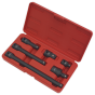 Impact Adaptor & Extension Bar Set 6pc 1/2"Sq Drive Sealey Part No. AK5514