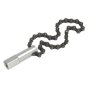 Oil Filter Chain Wrench 135mm Capacity 1/2"Sq Drive Sealey Part No. AK641