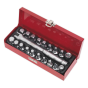 Oil Drain Plug Key Set 20pc 3/8"Sq Drive Sealey Part No. AK6587