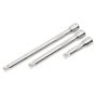 Wobble/Rigid Extension Bar Set 3pc 3/8"Sq Drive Sealey Part No. AK763